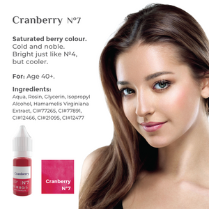 Hanafy Colours Pigments - N7 Cranberry