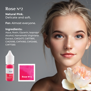 Hanafy Colours Pigments - N2 Rose