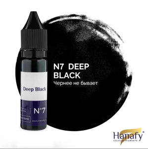 Hanafy Colours Pigments - N7 Deep Black