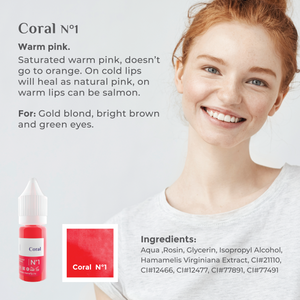 Hanafy Colours Pigments - N1 Coral