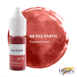 Hanafy Colours Pigments - N8 Red Earth