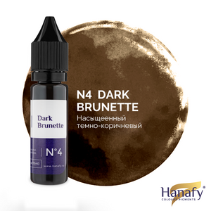 Hanafy Colours Pigments - N4 Dark Brunette